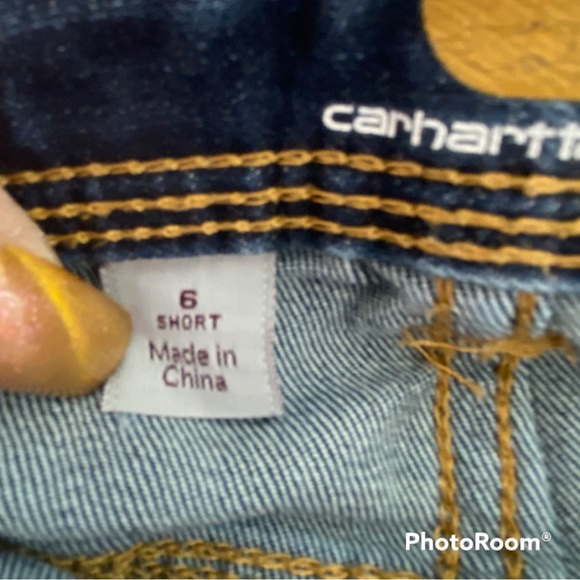 CARHARTT JEANS WOMENS SLIM FIT SIZE 6 GREAT CONDITION! - Picture 5 of 7
